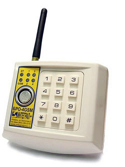 Объектовый радиоканальный блок БРО-4-GSM